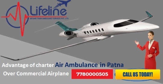 Commercial Air Ambulance in Patna